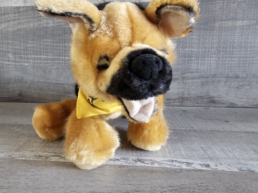 Steven Smith Dog German Shepherd Puppy Plush Stuffed Animal 12” Sherrif K9